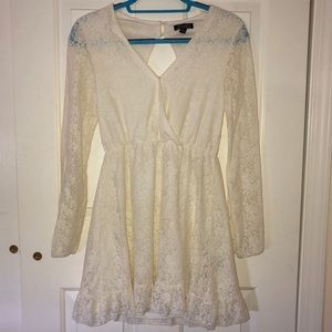 Long sleeve lace dress